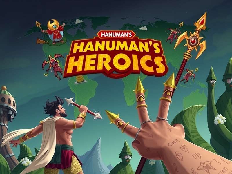 Hanuman S Heroics Game World Map